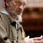 John McEnery The Merchant Of Venice photocall at the Globe Theatre London England