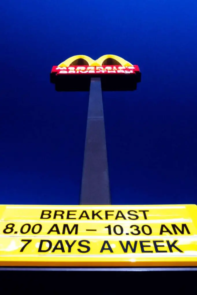 McDonalds Breakfast Hours