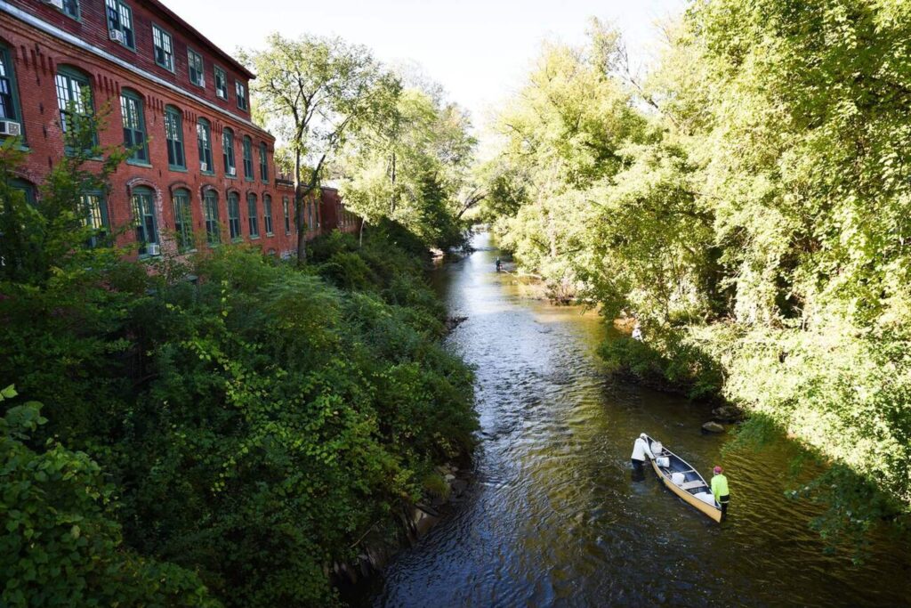 Winooski River, Montpelier, Vermont, USA