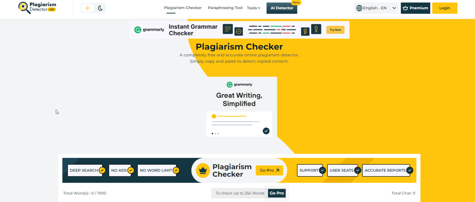 plagiarism checker