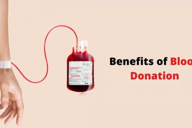 Benefits of blood donation x